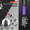 D1 Anti- and Shock-Proof Bits Screwdriver Bits, High Hardness and Strong Magnetic Bit, Super Strong 5