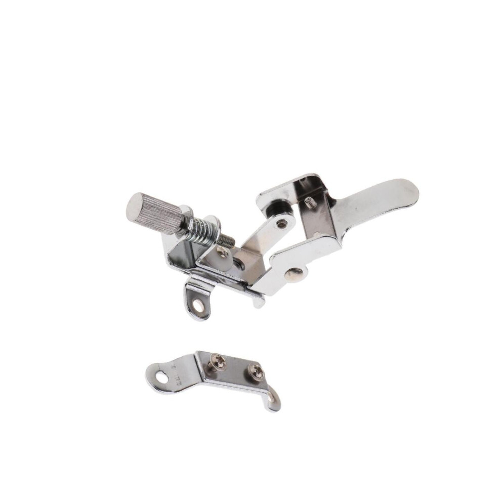 (Silver, 76x56cm) Silver Metal Snare Drum Strainer for Percussion Accessories 7.6x5.6cm