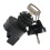 Ignition Lock Cylinder with Key Compatible with Most Vehicles, 6 Pins Dustproof Starter Lock Assembly Replacement 1