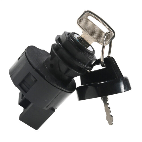 Ignition Lock Cylinder with Key Compatible with Most Vehicles, 6 Pins Dustproof Starter Lock Assembly Replacement