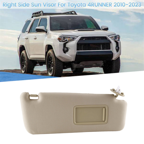 Beige Sun Visors Vanity Mirror 74320-35A91-E1 L 2