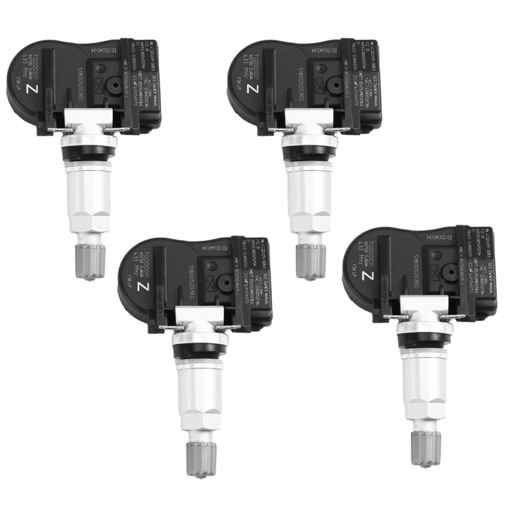 4Pcs Car 433Mhz Tire Pressure Sensor For Jx35 Q50 Q60 Light 4711467057266