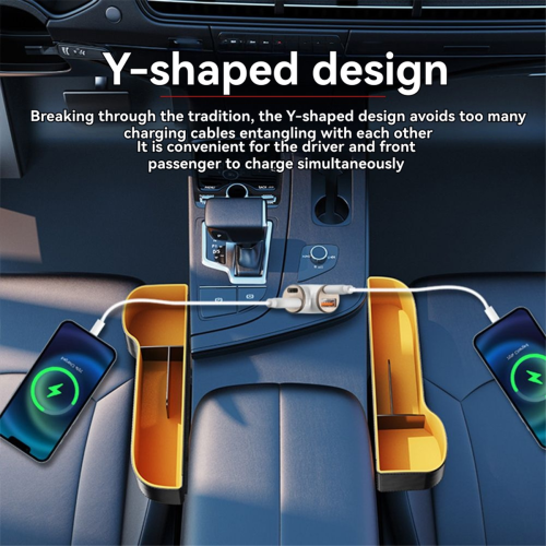 Fast Charger PD USB 240W Super Car Charger Phone Type-C Adapter 1