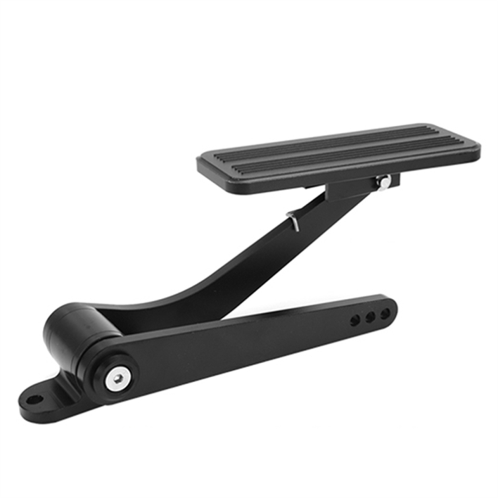 Car Universal Aluminum Accelerator Throttle Pedal For Street Rat Rod Black 4711467061355