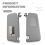 1 Pair Gray Sun Visor Left & Right for 2006-2013 6