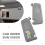 1 Pair Gray Sun Visor Left & Right for 2006-2013 4