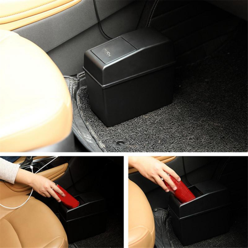 Car Garbage Can Push-Type Umbrella Storage Bucket for Auto 2
