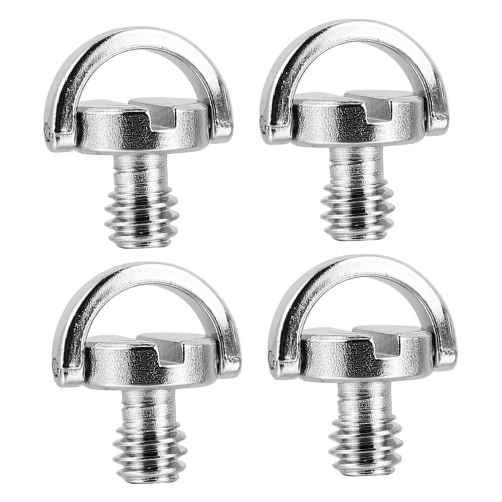 Camera Screw Quick Release Plate Set, 4 Pieces Tripod Mounting Screws For Dslr And Mirrorless Cameras 6947110282398