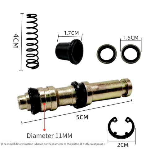 Motorcycle Hydraulic Disc Brake Pump Repair Kit 1