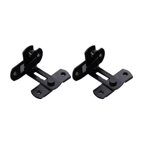 (Right angled large) 2pcs/set Stainless Steel Latch Fixed With Movable ...