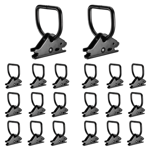 20pcs E Track D Ring Tie Down Anchors Closed E Track Accessories 2