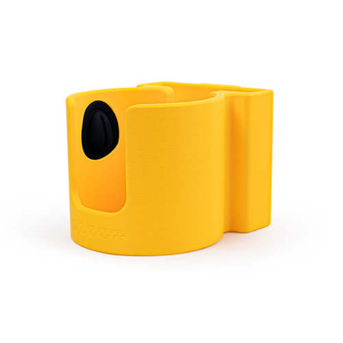 PLA Water Cup Bracket for Aluminum Profile Yellow
