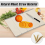Camping Cutting Board Foldable and Portable Plastic Chopping Board 3