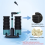 USB Aquarium Filter with Water Pump Electric 100A 6