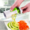 Heavy Duty Spiralizer Vegetable Slicer Vegetable Spiral Slicer 2pc 2