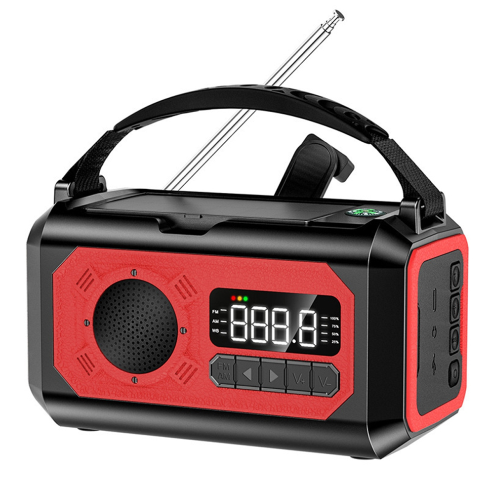 Portable 12000Mah Emergency Radio Am/Fm/Noaa Weather Radio 4711467071712