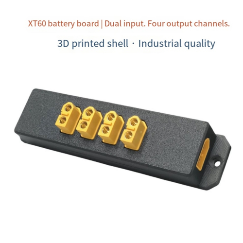 Dual-Channel Power Distribution Board Input Four-Channel Output 1