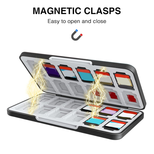 For Switch 2 Game Box with Magnetic for Switch Pro Game 2