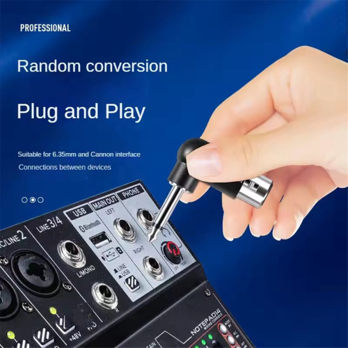 Convertitore femmina per sistema di microfono wireless a 3 pin da 5 pezzi 1