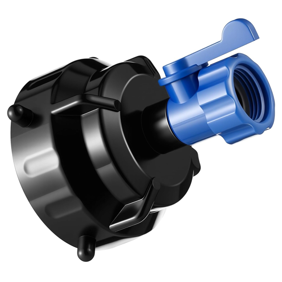Rv Sewer Hose Rinse Cap, Shut Off Valve For Water Flow 4711467076151