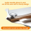 4 PCS Pizza Peel Set, Metal Spatula with Foldable Wood Handle, 4