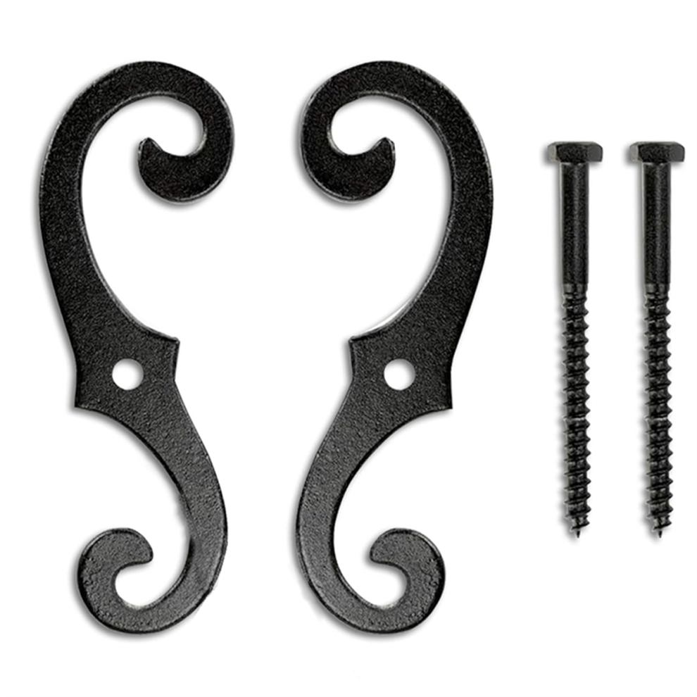 Cast Iron Shutter Fasteners - Rust- External Shutter Tieback 4711467084804