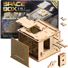 Maquette à assembler - Space Box - Space Box Pro - Bois - 14 ans et plus - Intérieur