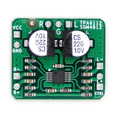 Headphone Amplifier Board 150 MW Audio Differential Balanced