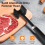 Meat Tenderizer, Dual-Side Meat Mallet, for Tenderizing Steak 2