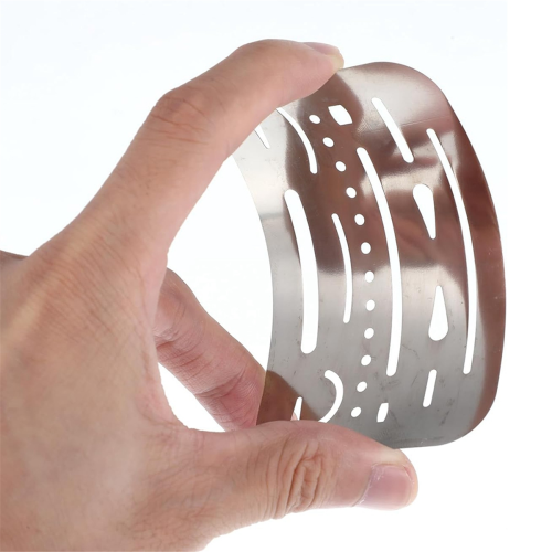 6PCS 2 Styles Stainless Steel Erasing , Eraser Shield 2