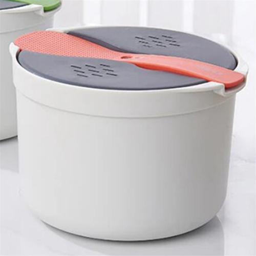 Microwave Oven Rice Cooker Food Container Multifunction Steamer 1