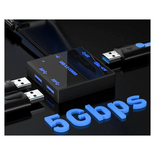 USB 3.0 Five in One Expansion Dock Portable USB 3.0 Light Emitting 1