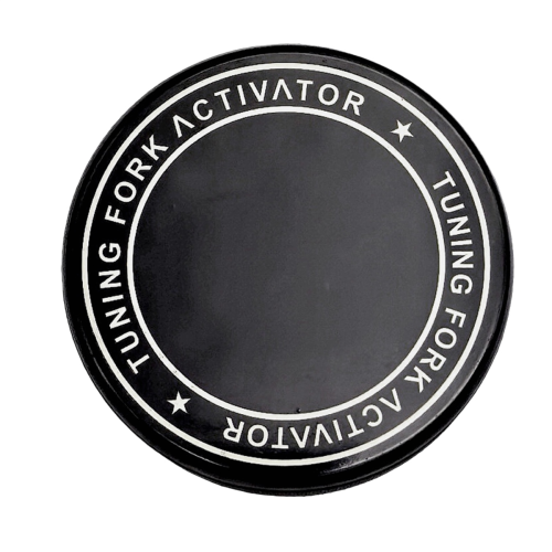 Tuning Fork Activator, Creates Minimal Noise Sustained Tone, Rubber 1