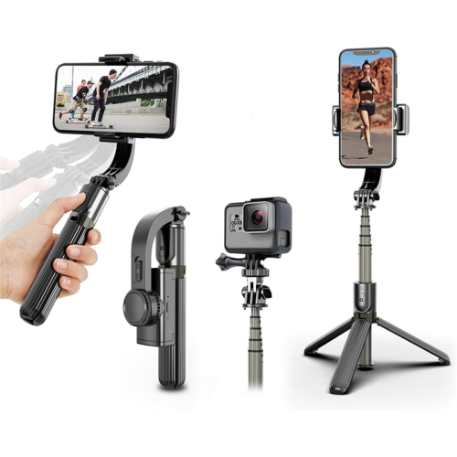 Selfie Stick Gimbal Stabilizer,360 Rotation Tripod,Phone Holder 1