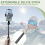 Selfie Stick Gimbal Stabilizer,360 Rotation Tripod,Phone Holder 4