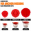 3PCS Silicone Replacement Lids for Acnhor Hocking Glass 5