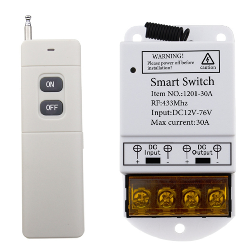 Wifi 30A Tuya Smart Switch Dc12-76V Relay 4711467090119