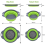 2pcs Foldable Strainer Fruit Vegetable Washing Basket Colander Dish 6