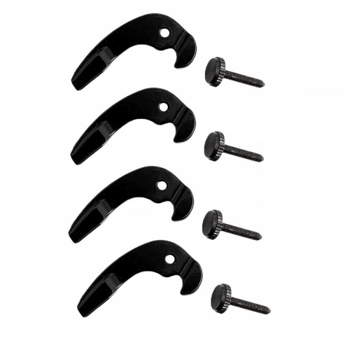 4pcs Cello Fine Tuners 3/4 4/4 Cello Strings Hooks Adjuster Tuners