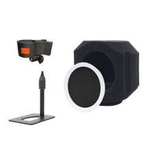 Microphone Windshield Sound Isolation Shield Foam Microphone Cover,A