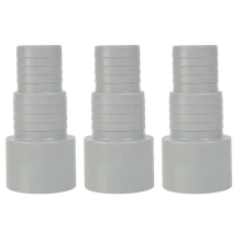 3PCS Pool Pump Hose Adaptor Ø50mm Connector Hose Nozzle