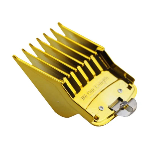 8Pcs Professional Limit Comb Cutting Guide Combs Set Gold 1