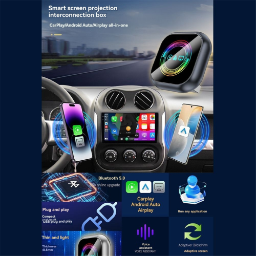 Wireless Carplay Adapter Airplay Smart Carplay B 2