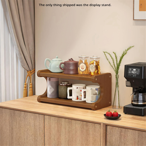 Coffee Bar Station Organizer, Matcha Stand Tea Accessories 1