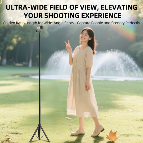 for X5 Action4/Pocket3 Camera Selfie Stick 1.6m 1