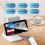 Air 2 Phone Remote Control Bluetooth with on-Screen Pointer Black 3