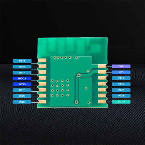 Small Size NRF51822 Bluetooth Module 2.4GHz Transceiver 2