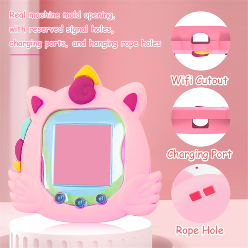 Protective Shell with Finger Lanyard Silicone Cute Case 2