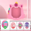 Protective Shell with Finger Lanyard Silicone Cute Case 5