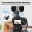 Dual Cold Shoe Mount Bracket 1/4 Arca for DSLR Camera A 7